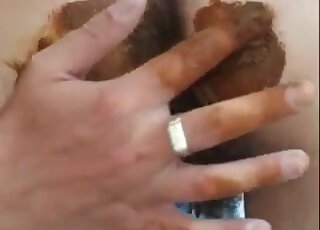 Man and his wife are very much into scat kinks